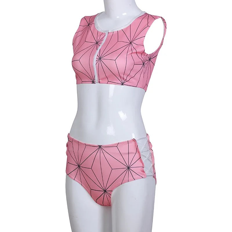 Demon Slayer Bikini Swimsuit (PRE-ORDER)