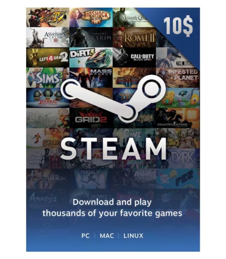 Steam Gift Card
