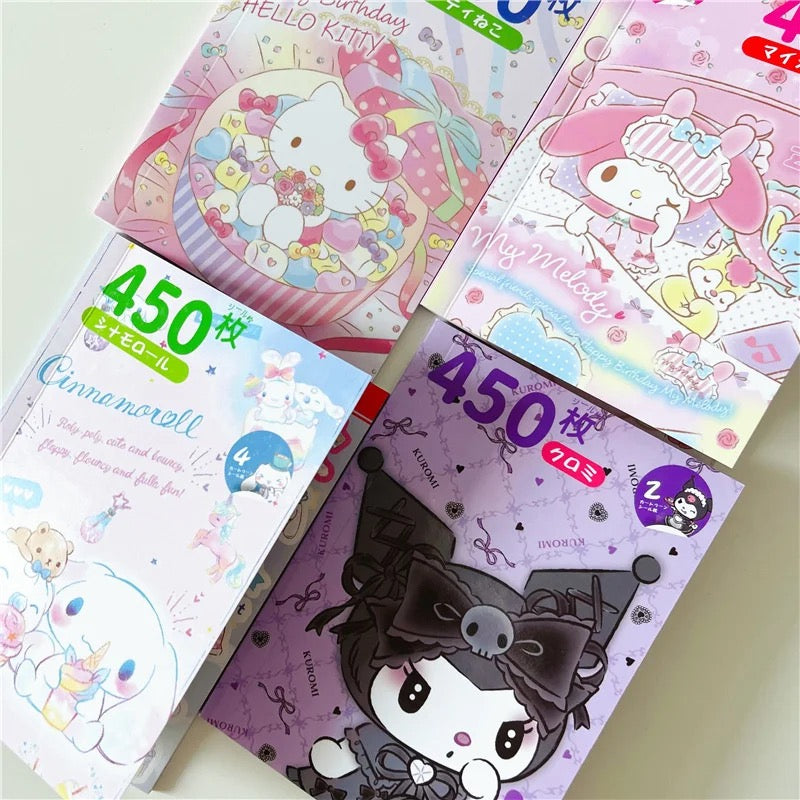 Sanrio: conjunto de libros de pegatinas