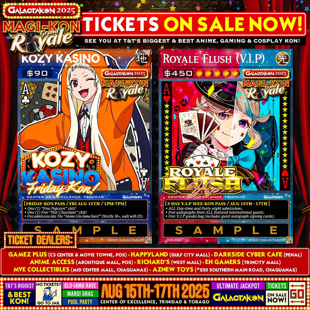 Galactakon Tickets! (AUG 15-17TH 2025)