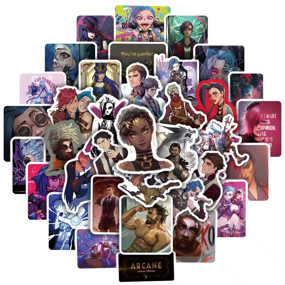 Stickers! - League of Legends - Arcane