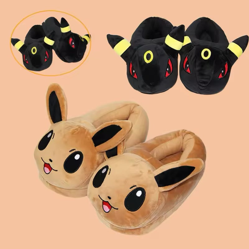Pokémon Bedroom Plush Slippers