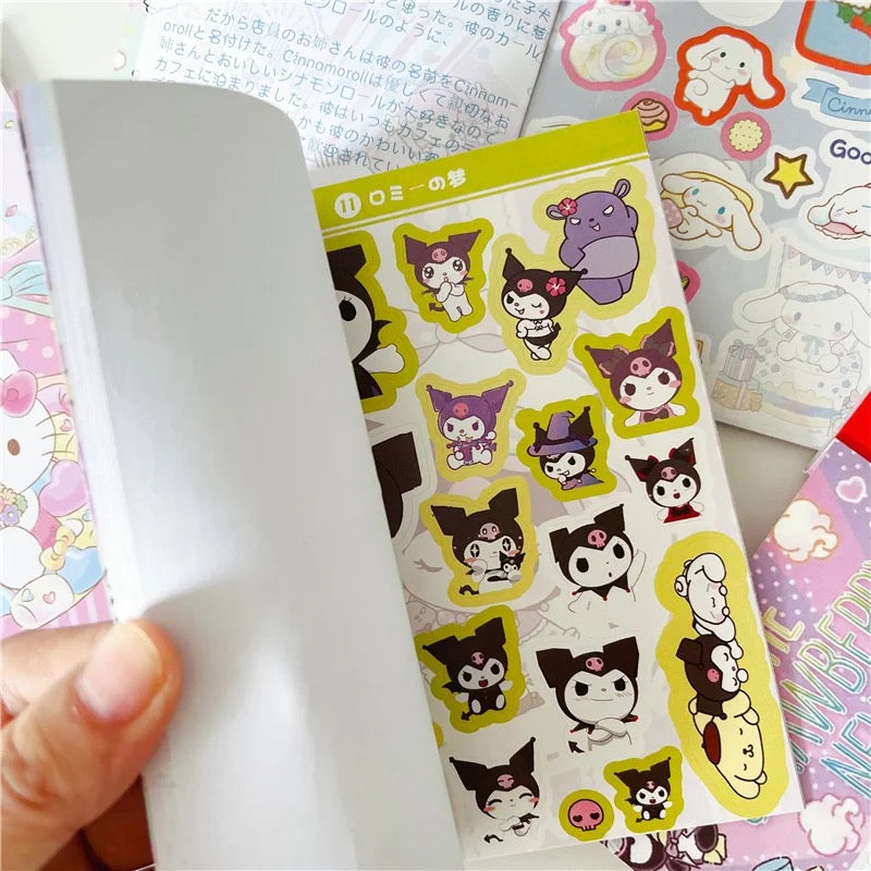 Sanrio: conjunto de libros de pegatinas