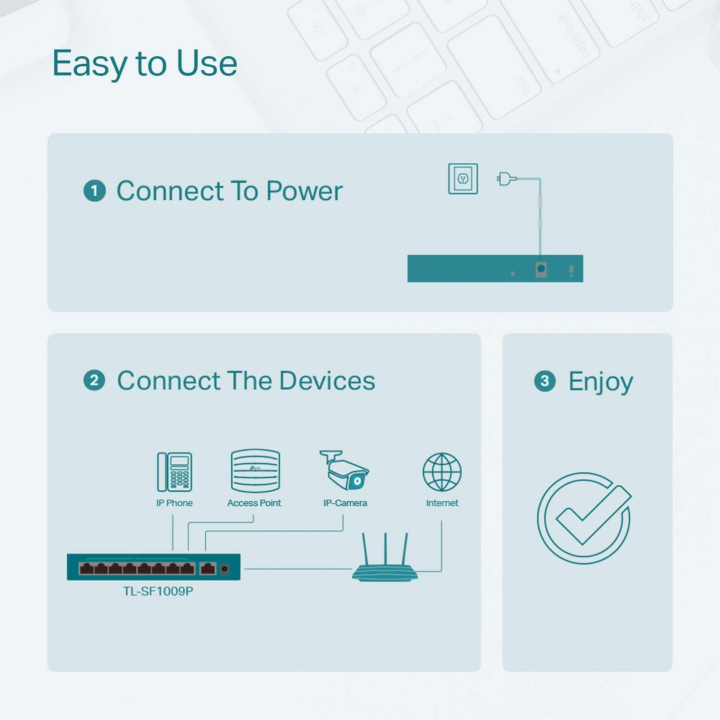 TP-Link 8-Port PoE+ Switch