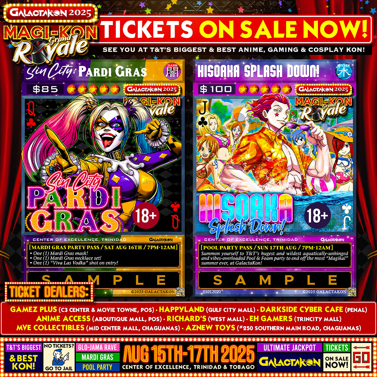Galactakon Tickets! (AUG 15-17TH 2025)