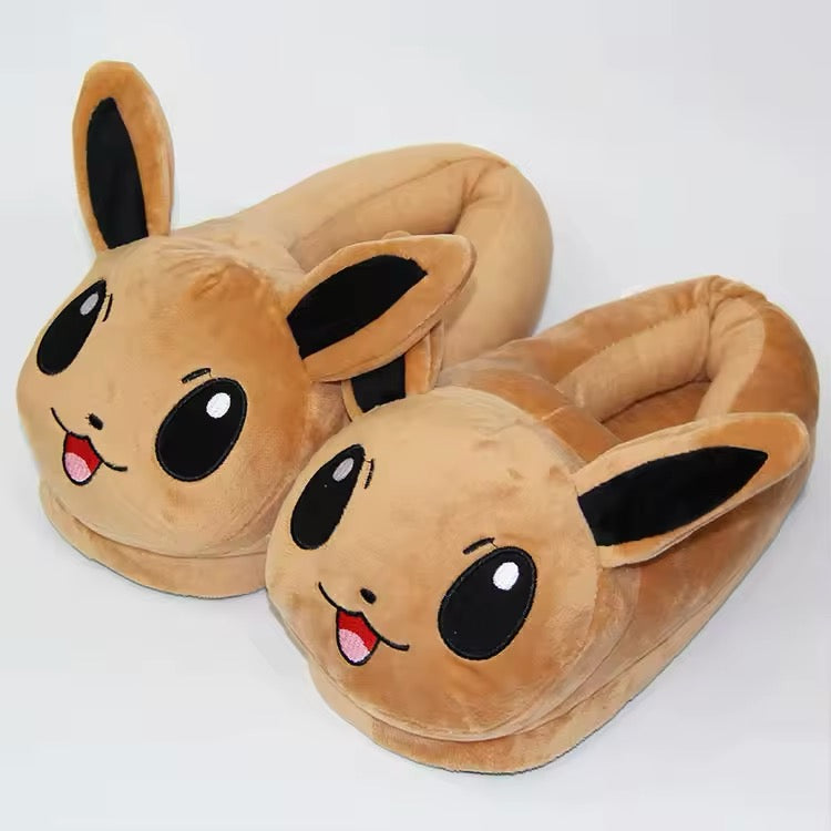Pokémon Bedroom Plush Slippers