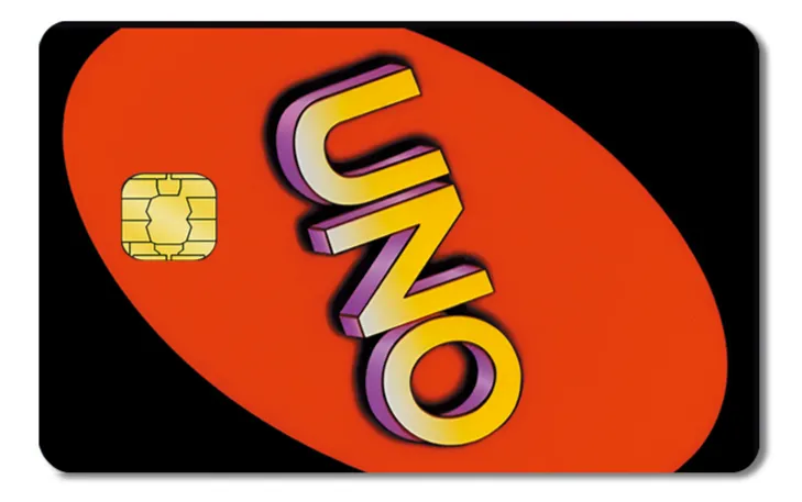 Diseño de tarjeta UNO VISA
