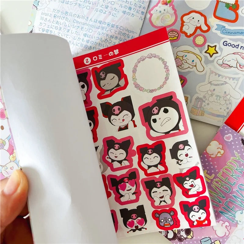 Sanrio: conjunto de libros de pegatinas