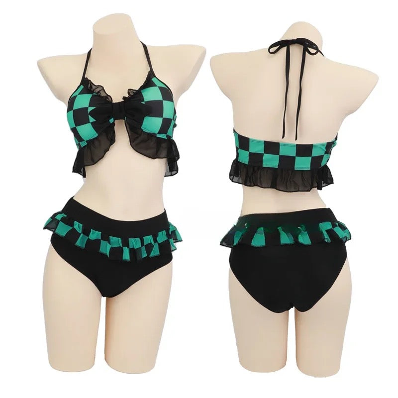 Demon Slayer Bikini Swimsuit (PRE-ORDER)