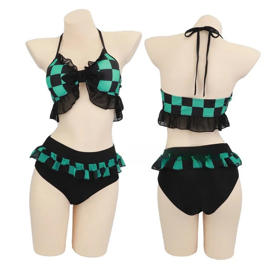 Demon Slayer Bikini Swimsuit (PRE-ORDER)