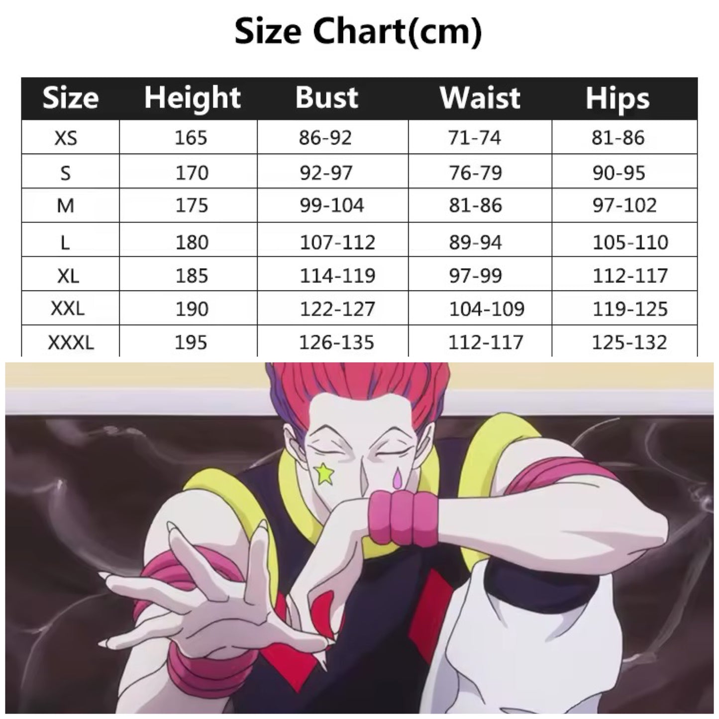 Hunter X Hunter Hisoka Cosplay (PRE-ORDER)