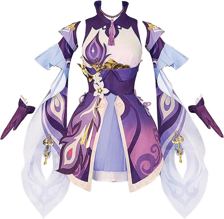 Genshin Impact Keqing Cosplay (IN-STOCK)