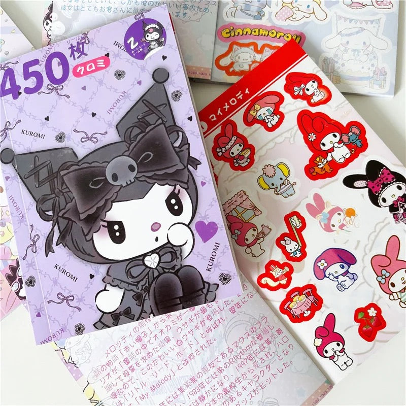 Sanrio: conjunto de libros de pegatinas
