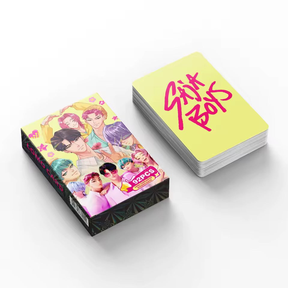 K-Pop Demon Hunters Card + Sticker Set