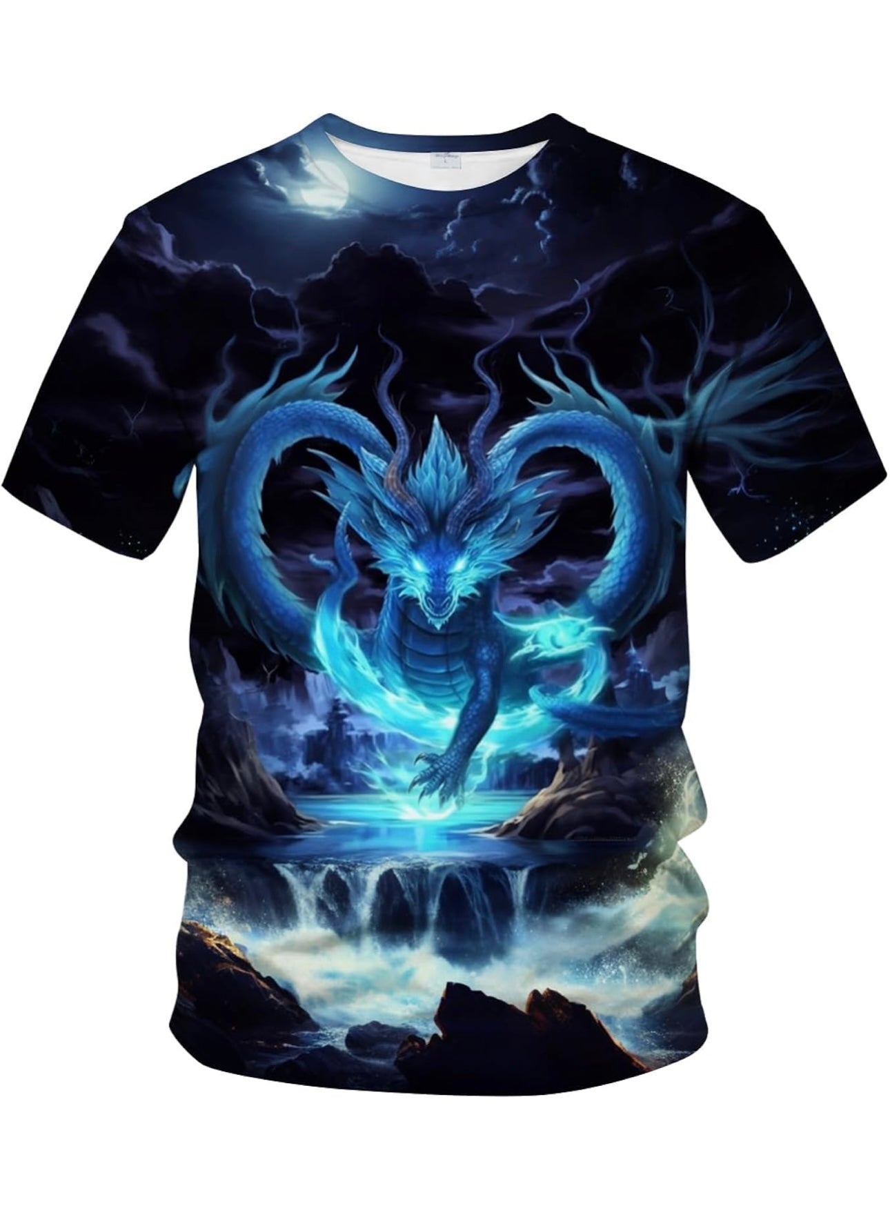 Anime Dragon Style T-Shirt