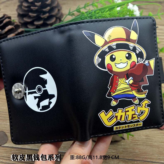 One Piece: Cartera de cosplay de Pikachu Luffy