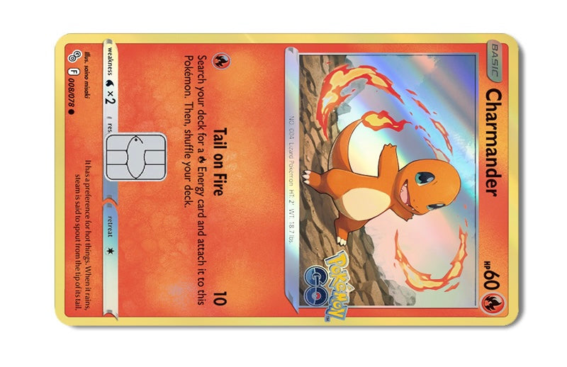 Pokémon VISA Card Skin (Holo)