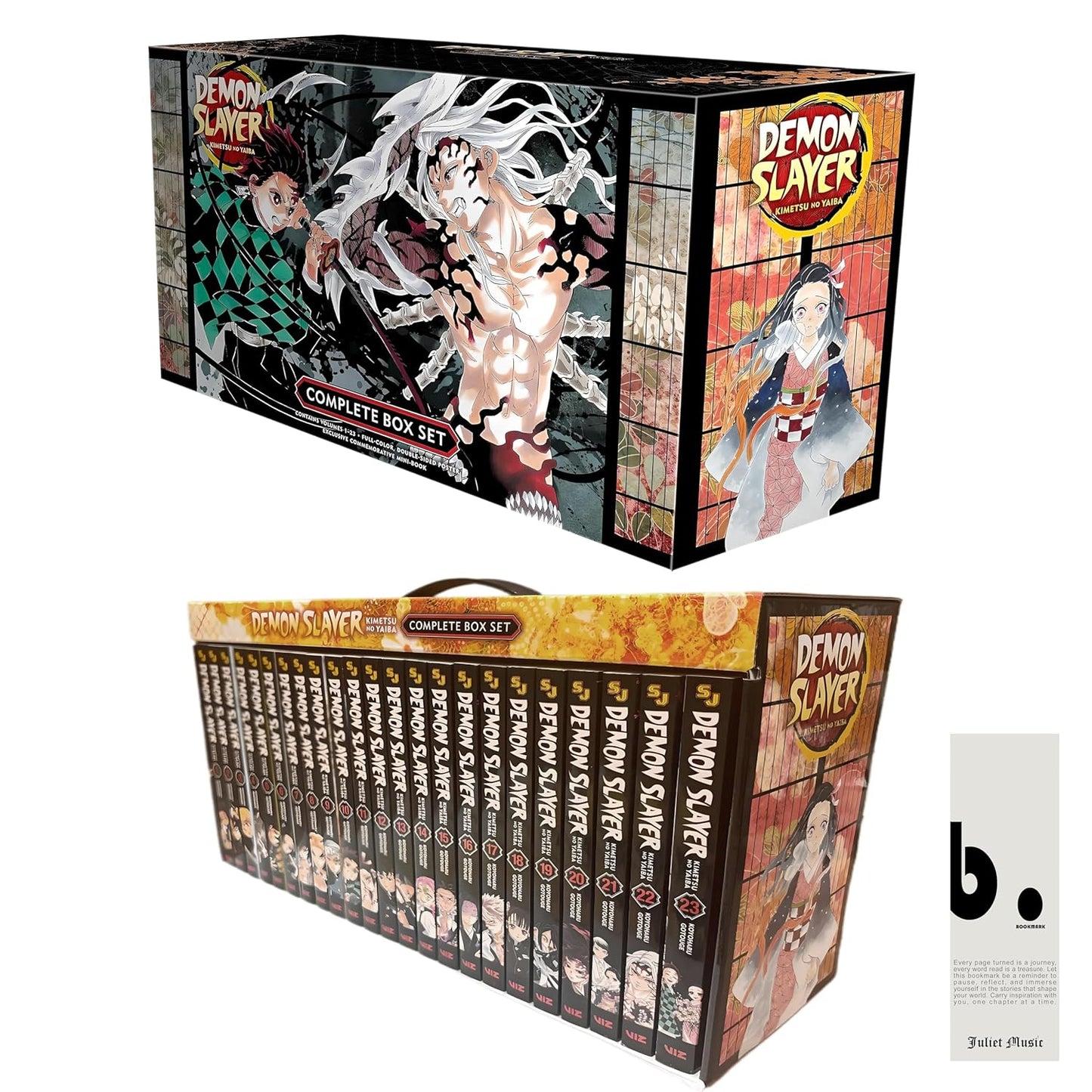 Demon Slayer Manga Box Set Kimetsu no Yaiba (Premium Version)
