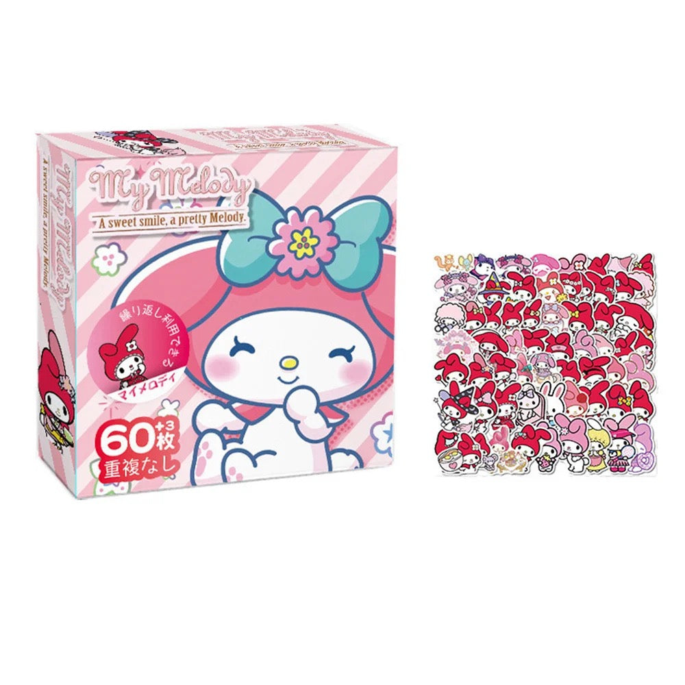 Sanrio: caja de pegatinas