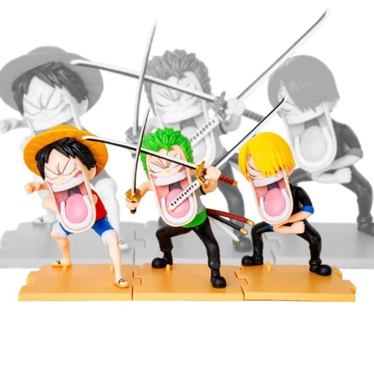 One Piece Desk Figures