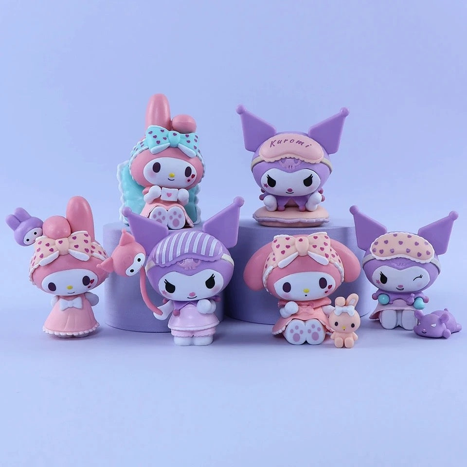 Conjunto de figuras Sanrio / My Melody