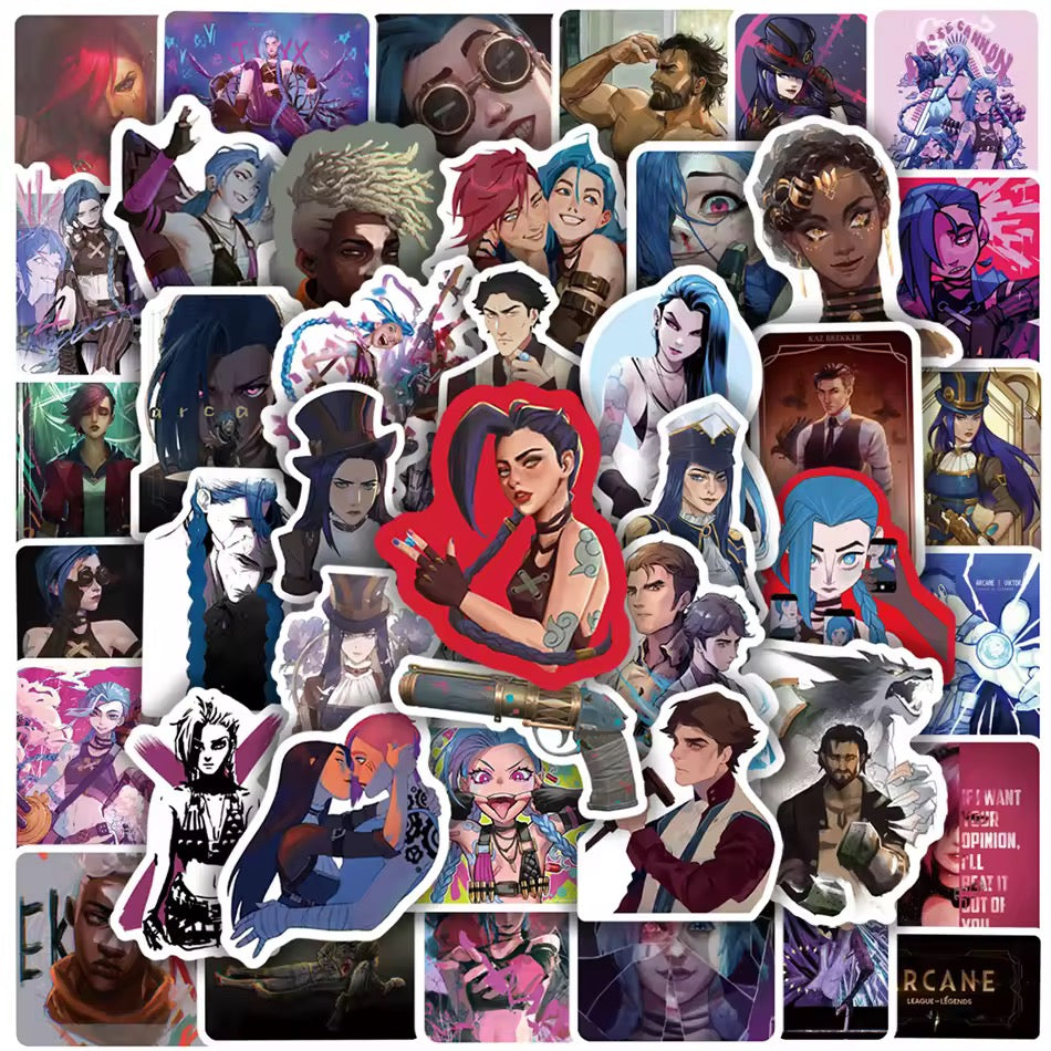 Stickers! - League of Legends - Arcane