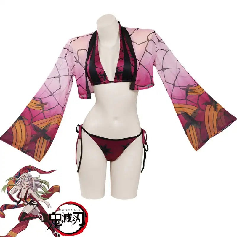 Demon Slayer Bikini Swimsuit (PRE-ORDER)