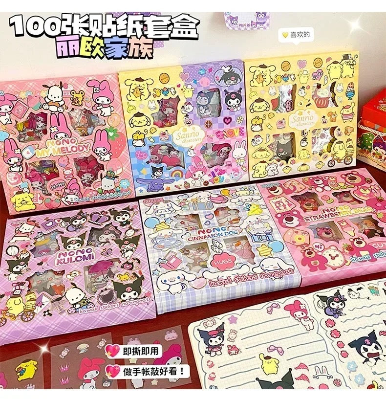 Sanrio Stickers (100’s Pack)