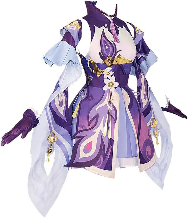Genshin Impact Keqing Cosplay (IN-STOCK)