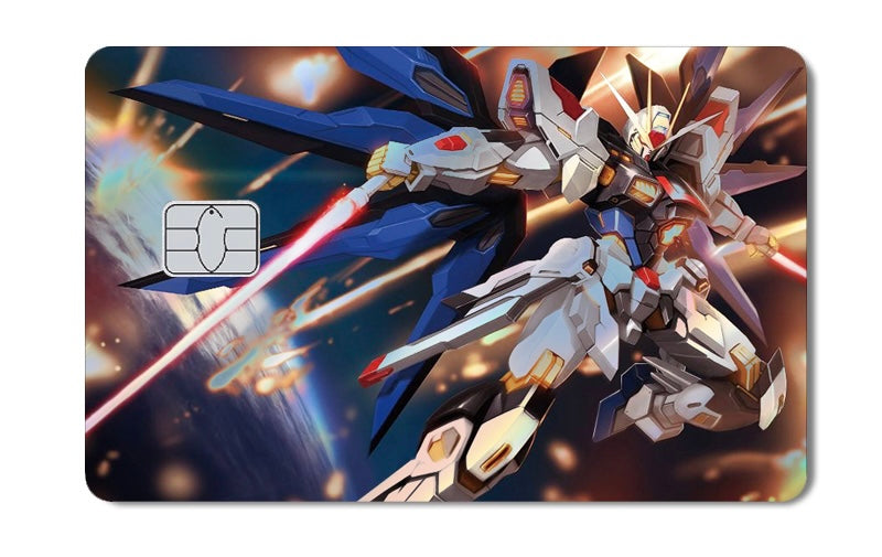 Gundam Wing VISA Card Skin (Holo)