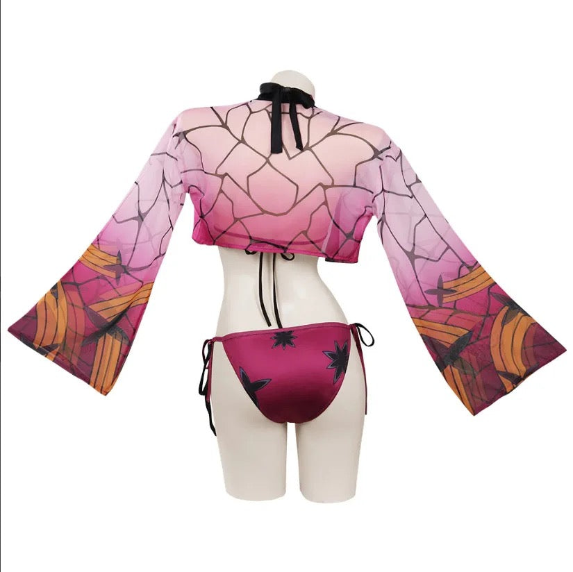 Demon Slayer Bikini Swimsuit (PRE-ORDER)