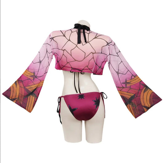 Demon Slayer Bikini Swimsuit (PRE-ORDER)