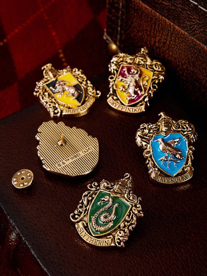 Harry Potter House Emblem Enamel Pins