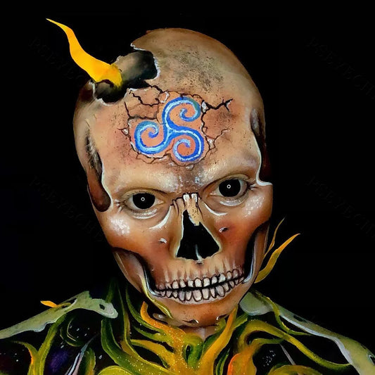 Black Cosplay Mini Sclera Contact Lenses