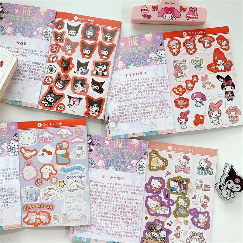 Sanrio: conjunto de libros de pegatinas