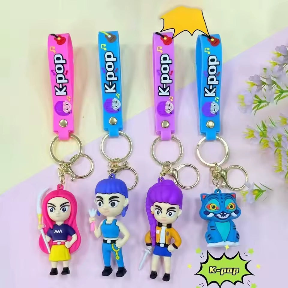 k-Pop Demon Hunters Keychains