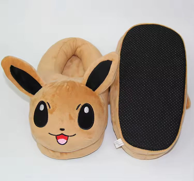 Pokémon Bedroom Plush Slippers