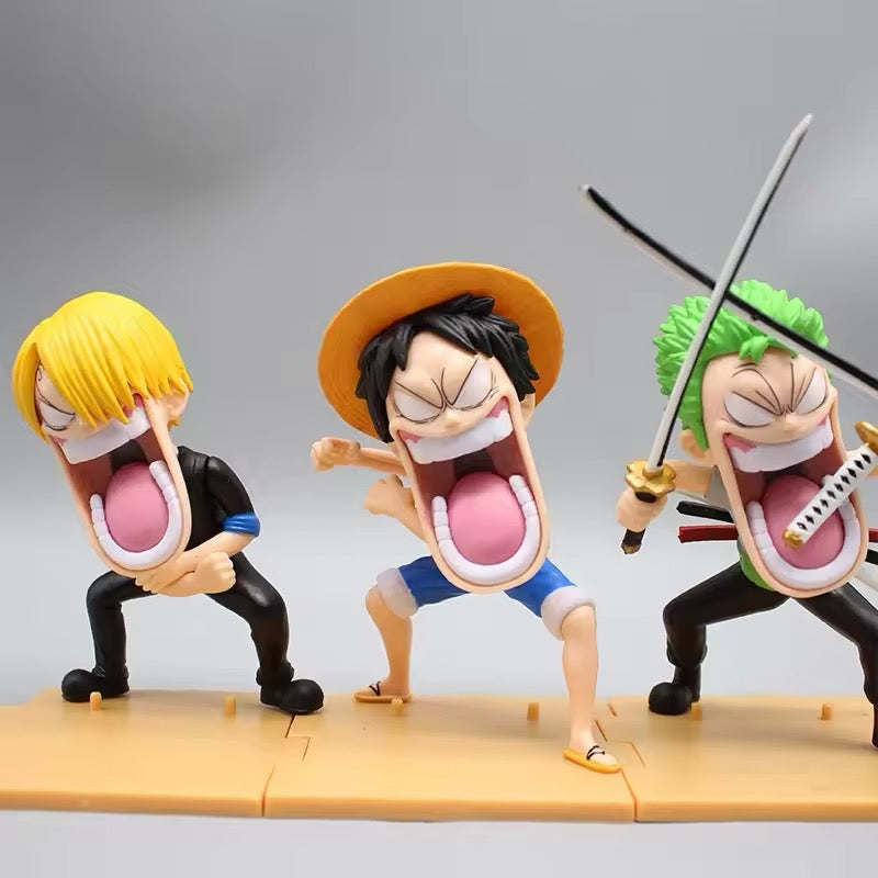 One Piece Desk Figures