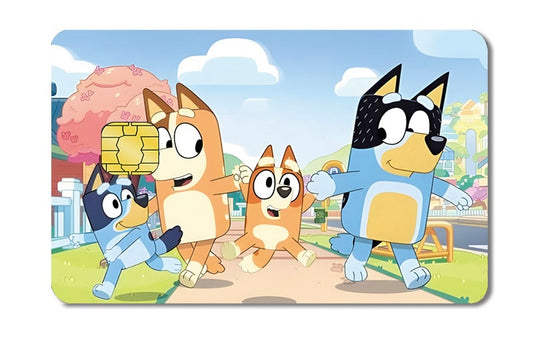 Bluey VISA Card Skin