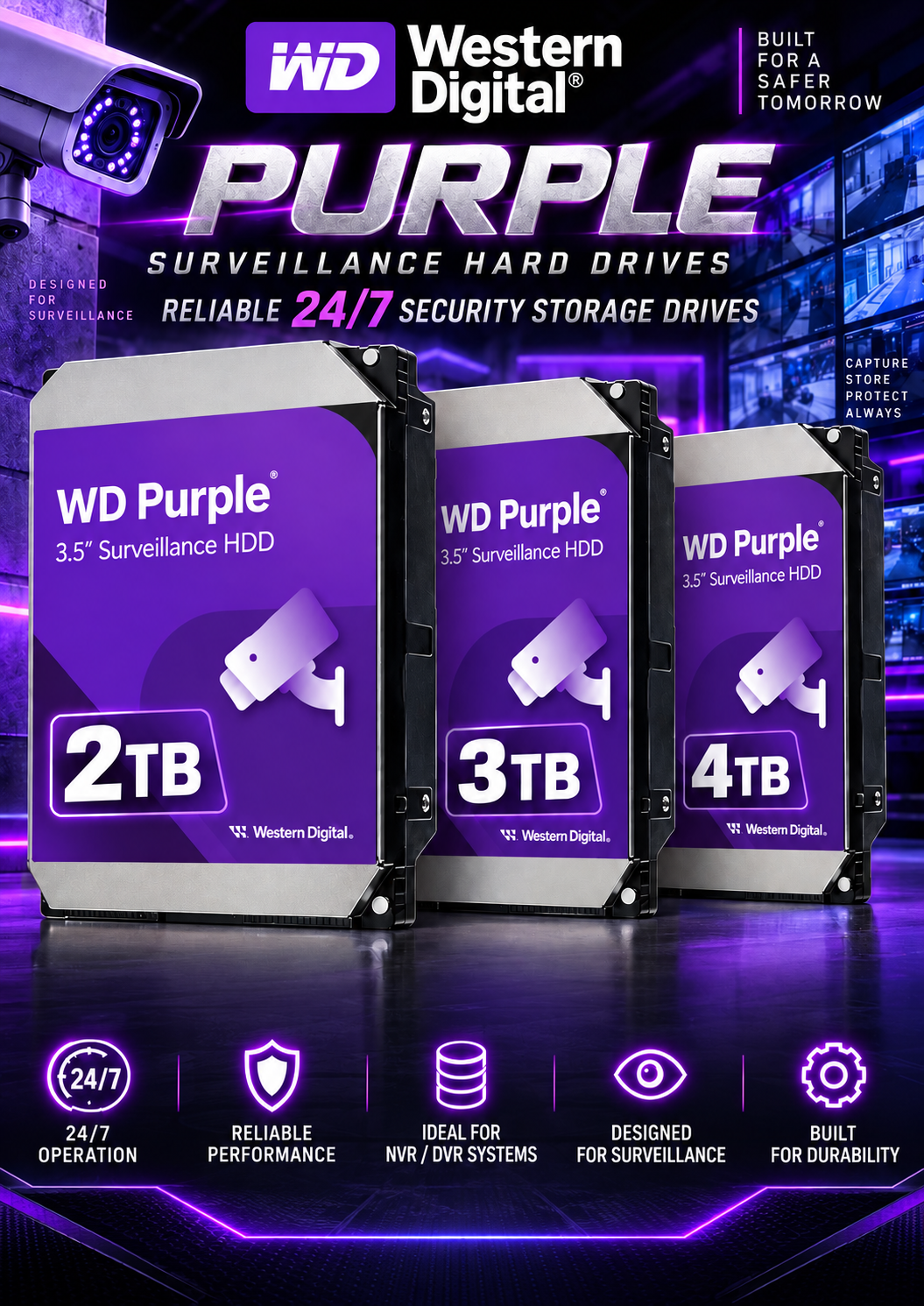 Western Digital Surveillance Hard Drive