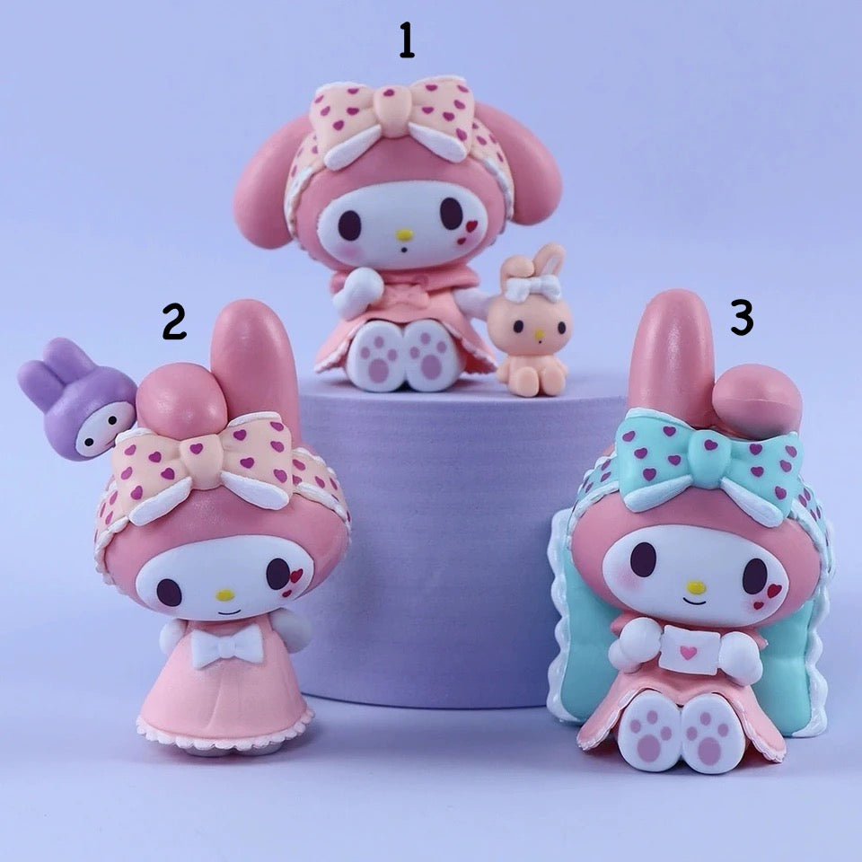 Conjunto de figuras Sanrio / My Melody