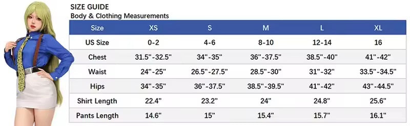 Jujutsu Kaisen Nanami - Female Cosplay (PRE-ORDER)