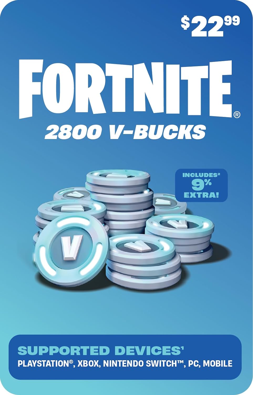 Fortnite V-Bucks Gift Card (DEC 10th Temporarily Unavailable)