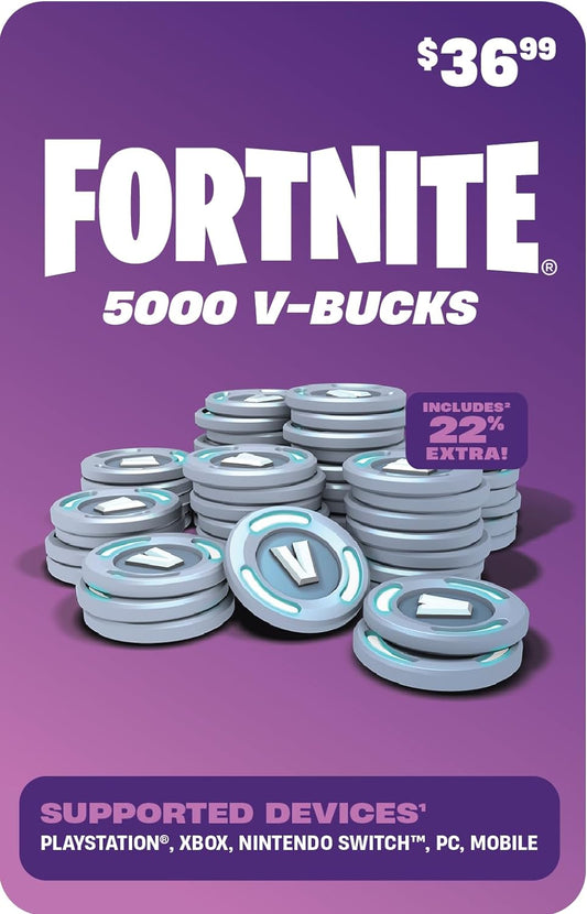 Fortnite V-Bucks Gift Card (DEC 10th Temporarily Unavailable)