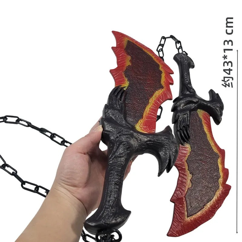 God of War Cosplay Dual Sword