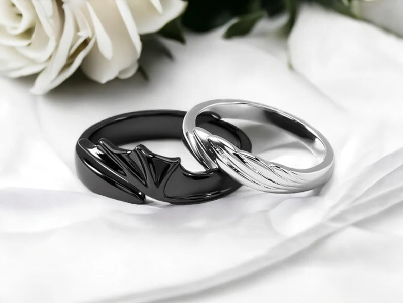 Celestial and Fiery Couple Bands