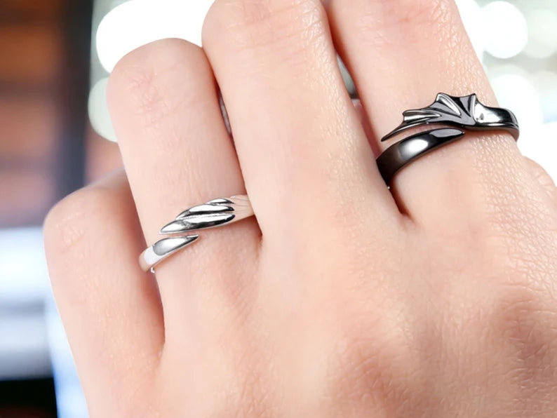 Celestial and Fiery Couple Bands