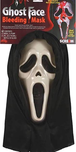 Halloween Scream Blood Mask