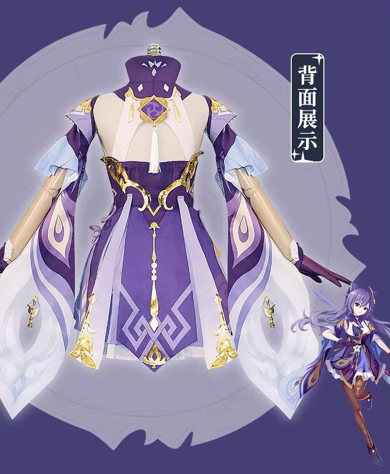 Genshin Impact Keqing Cosplay (IN-STOCK)