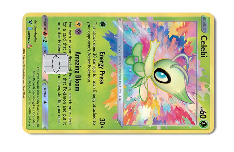 Pokémon VISA Card Skin (Holo)